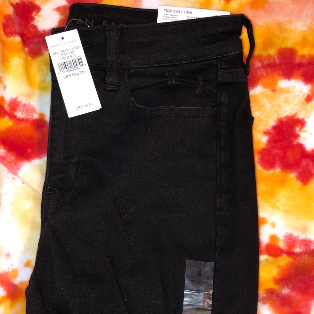 Black American Eagle Jeans